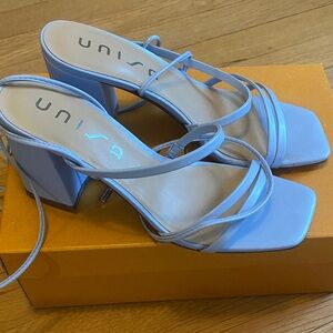 Light blue heels